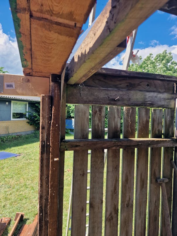 Fra gammelt skur til overdækket oase Fra gammelt skur til overdækket oase